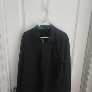 Men's Black Shirt Jacket